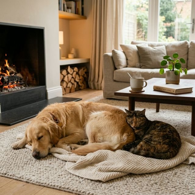 Perros y gatos de hogar